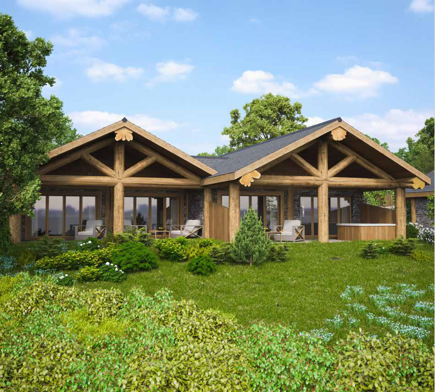 Four Bedroom lodge visual